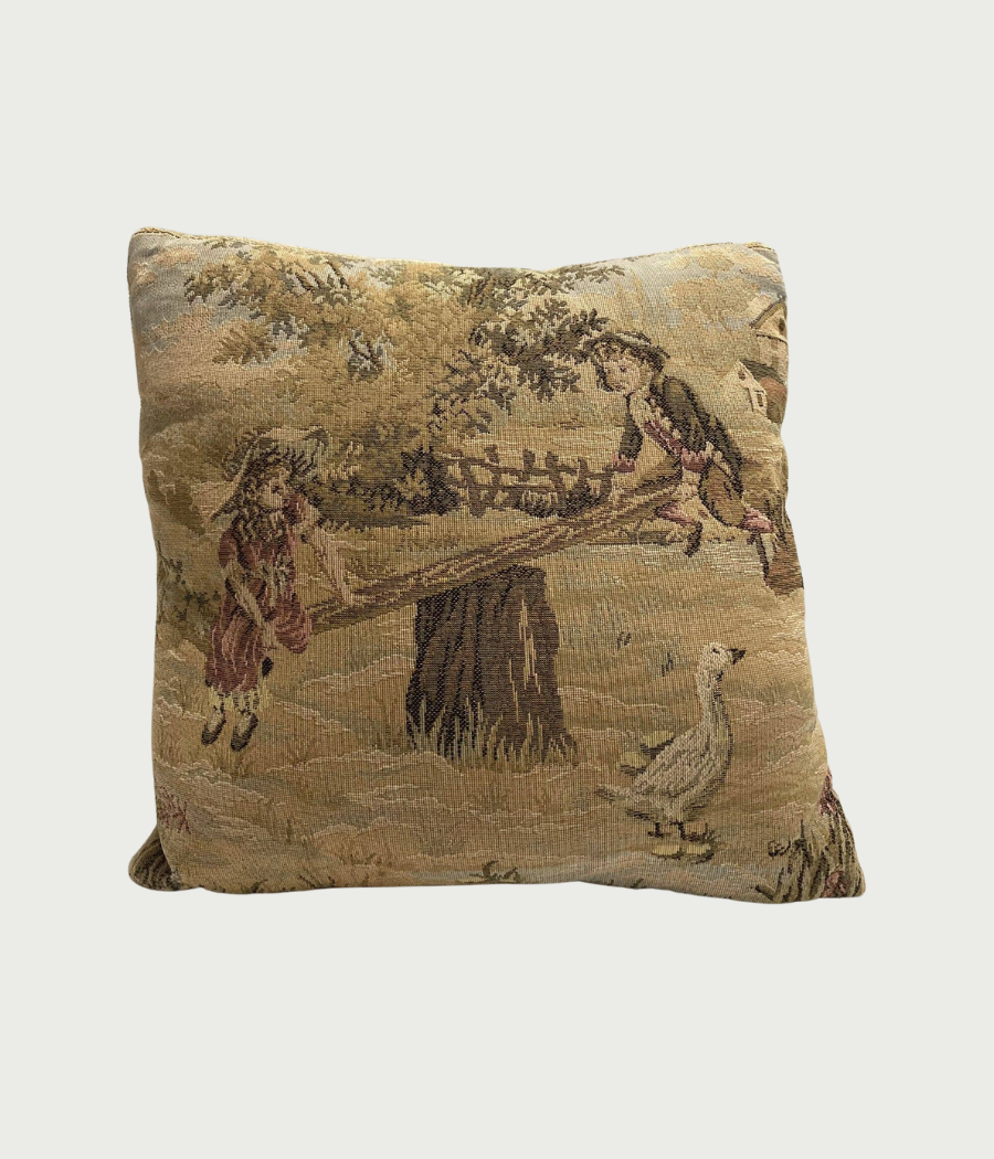 French Country Tapestry Pillow images